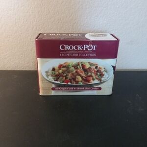 NEW Crockpot Original Slow Cooker 76 Recipe Card Collection